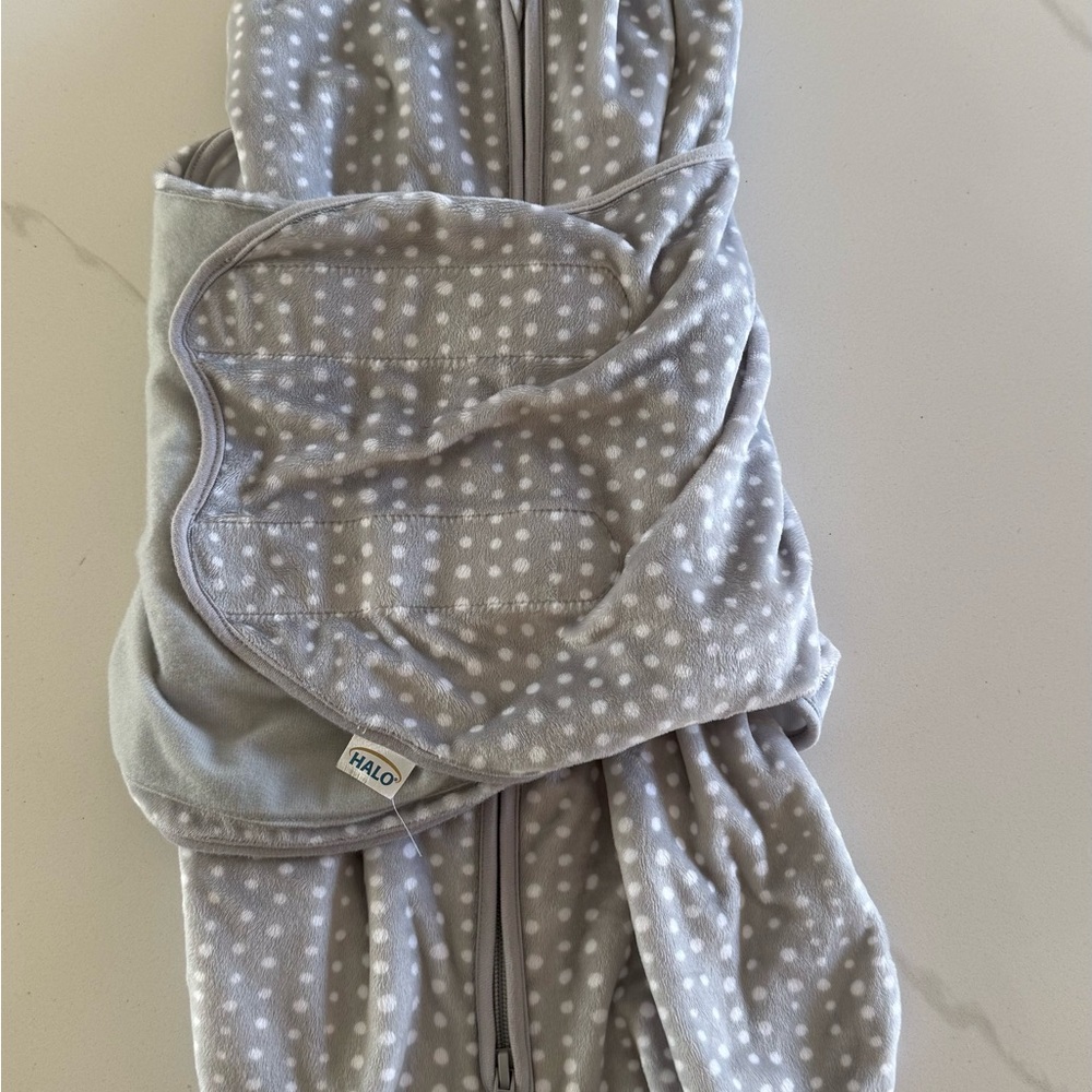 Halo Gray SleepSack Swaddle